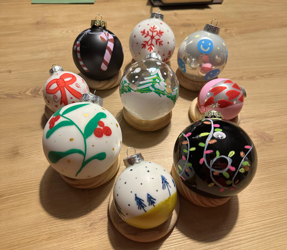 DIY Weihnachtskugeln
