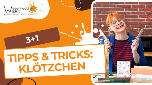 Klötzchen Bastel Ideen: Kartenhalter!