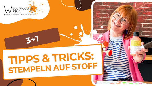 Auf Stoff stempeln? DIY Tipps & Tricks