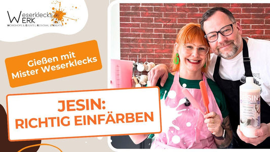 So einfach kann man Jesin einfärben