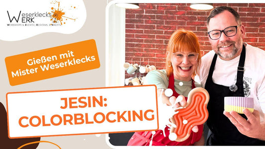 Color Blocking - Jesin Gießpulver - Anleitung