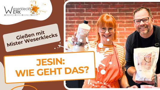 So einfach gießt man Formen mit Jesin