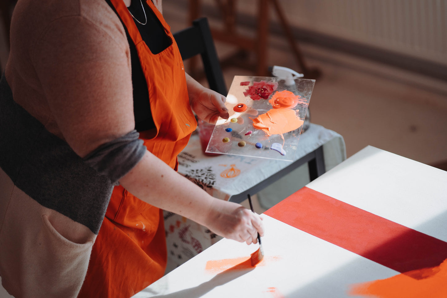 offeneWERKstatt - Malen mit Acrylfarben & Leinwand