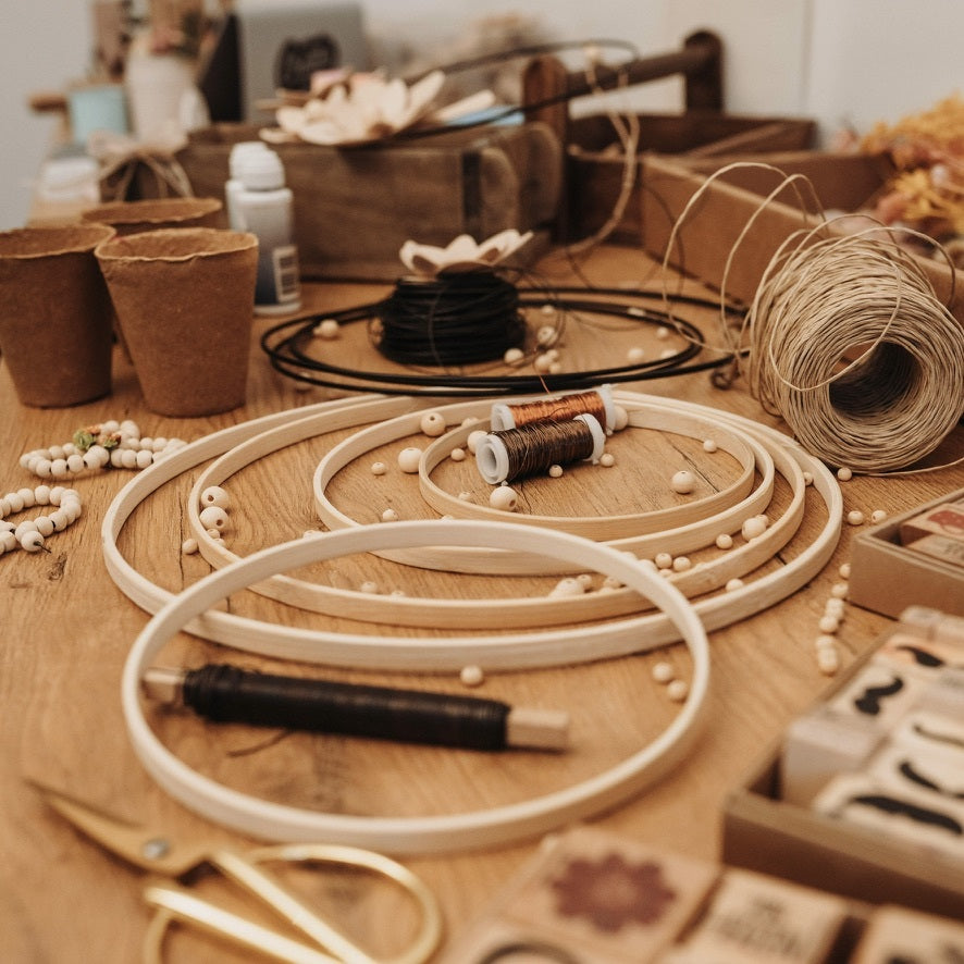 Klötzchen trifft Holzperle