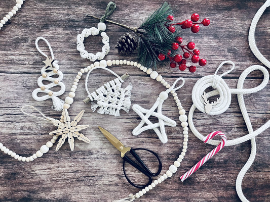 Boho Baumschmuck DIY Workshop