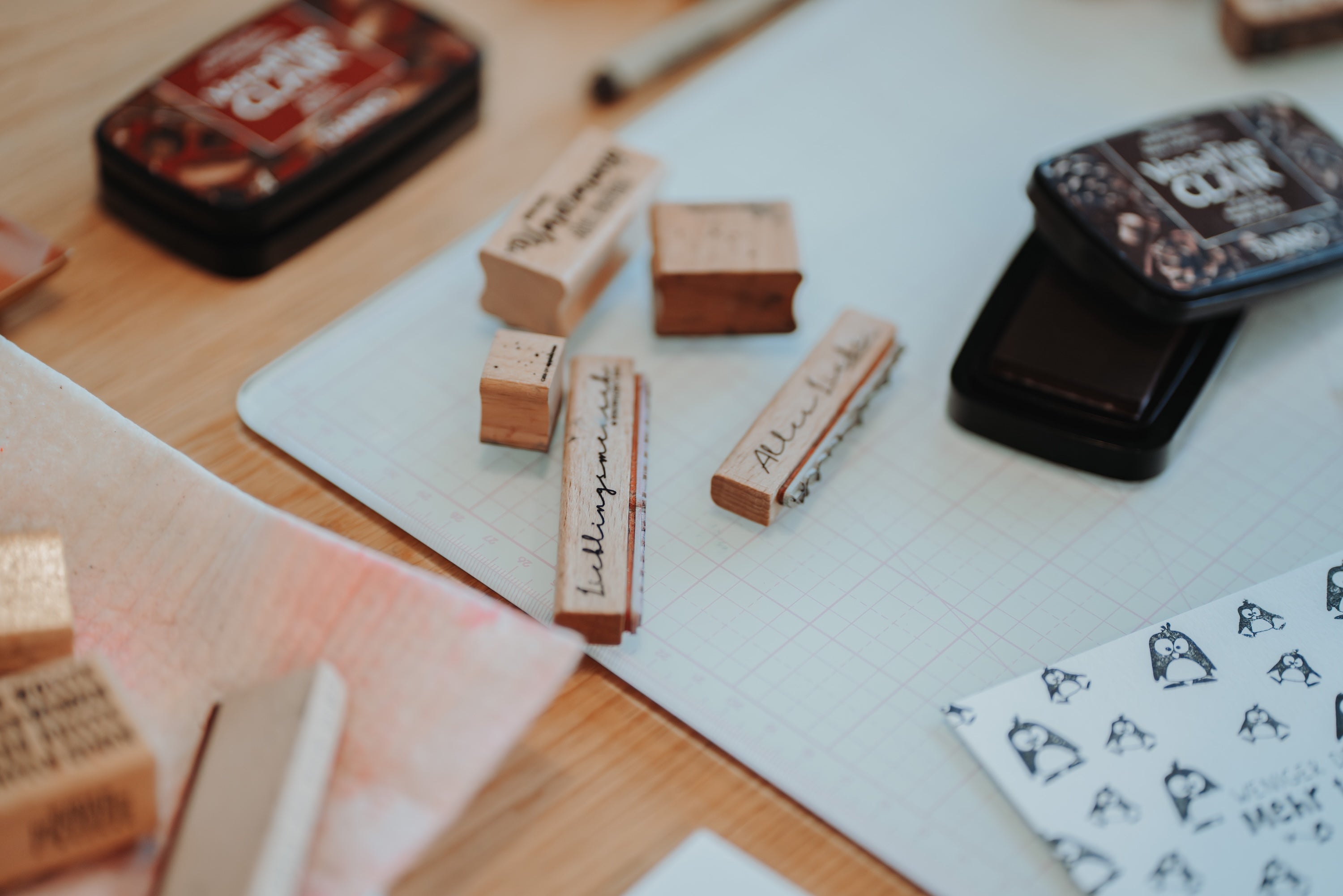 Tipps zu Stempel und Papier Techniken